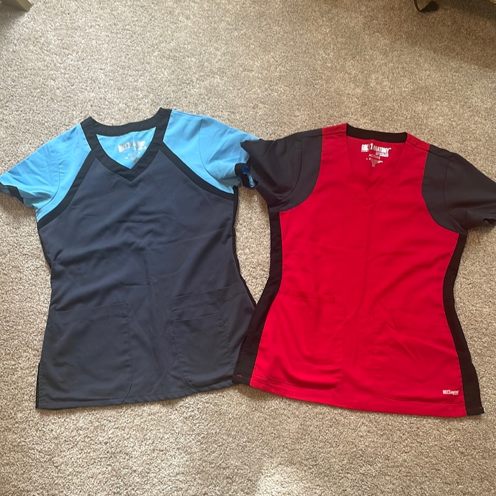 Scrub tops